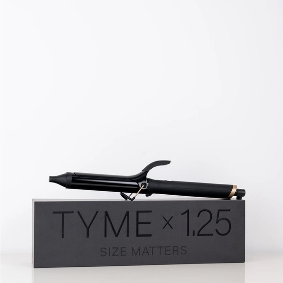 TYME Black Curling Iron - Picture 1 of 7